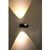 Globo LED RINAH Buiten muurverlichting Grijs, 2-lichts