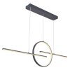 Globo BARRAL Hanger Zwart, 1-licht