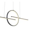 Globo BARRAL Hanger Zwart, 1-licht