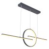 Globo BARRAL Hanger Zwart, 1-licht