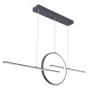 Globo BARRAL Hanger Zwart, 1-licht