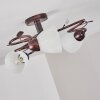 Peccia Plafondlamp Roest, 3-lichts