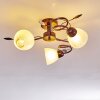 Peccia Plafondlamp Roest, 3-lichts