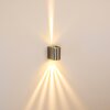 Mora Buiten muurverlichting LED roestvrij staal, 2-lichts