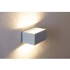 Lutec LED Buiten muurverlichting Wit, 1-licht