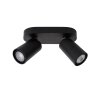 Lucide XYRUS Plafond spot LED Zwart, 2-lichts