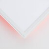 Brilliant Allie Plafondlamp Wit, 1-licht, Afstandsbediening, Kleurwisselaar