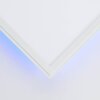 Brilliant Allie Plafondlamp Wit, 1-licht, Afstandsbediening, Kleurwisselaar