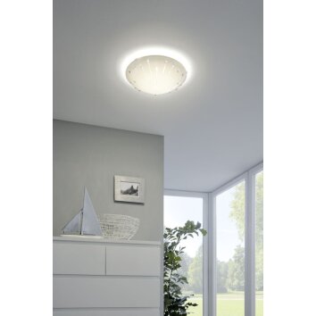 Eglo MARGITTA 1 Plafondlamp LED Wit, 1-licht