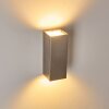 Bogachiel Buiten muurverlichting LED Staal geborsteld, 1-licht