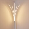 Bakersfield Staande lamp LED Wit, 1-licht