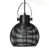 Brilliant Sambo Hanglamp Zwart, 1-licht