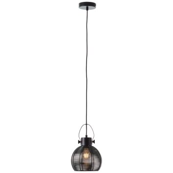 Brilliant Sambo Hanglamp Zwart, 1-licht