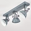 Gudo Plafondlamp Blauw, Grijs, 3-lichts