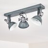 Gudo Plafondlamp Blauw, Grijs, 3-lichts