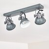 Gudo Plafondlamp Blauw, Grijs, 3-lichts