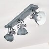 Gudo Plafondlamp Blauw, Grijs, 3-lichts