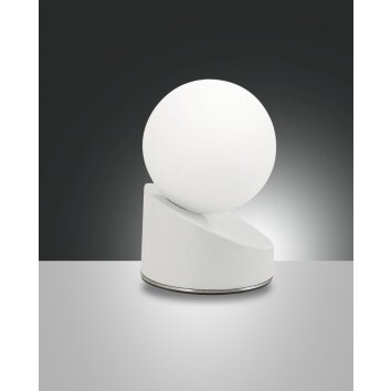 Fabas Luce Gravity Tafellamp LED Wit, 1-licht