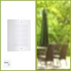Brilliant Todd Buiten muurverlichting Wit, 1-licht