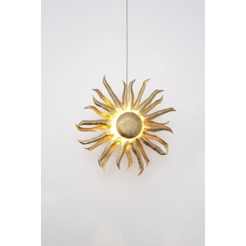 Holländer SONNE Hanglamp Goud, 4-lichts