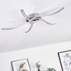 Saskatoon Plafondlamp LED Nikkel mat, 5-lichts