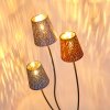Liared Staande lamp Zwart, 3-lichts