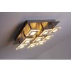 Wofi Cholet Plafondlamp LED Nikkel mat, 9-lichts