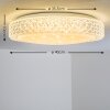 Soppero Plafondlamp LED Wit, 1-licht