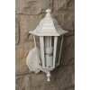Rabalux Velence Muurlamp Transparant, Helder, Wit, 1-licht