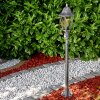 Lignac Buiten staande lamp Zwart, Zilver, 1-licht, Bewegingsmelder