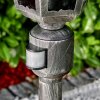 Lignac Buiten staande lamp Zwart, Zilver, 1-licht, Bewegingsmelder