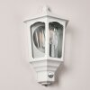 Brissago Buiten muurverlichting Wit, 1-licht, Bewegingsmelder