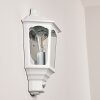 Brissago Buiten muurverlichting Wit, 1-licht, Bewegingsmelder