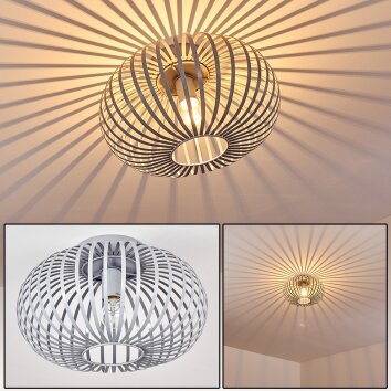 Lepa Plafondlamp Grijs, 1-licht