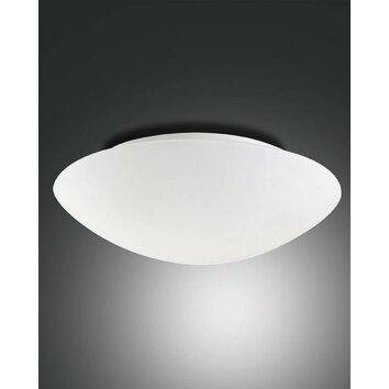 Fabas Luce PANDORA Plafondlamp Wit, 2-lichts
