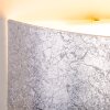 Lesina L Muurlamp Zilver, 2-lichts