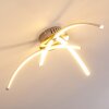 Wikon Plafondlamp LED Nikkel mat, 3-lichts