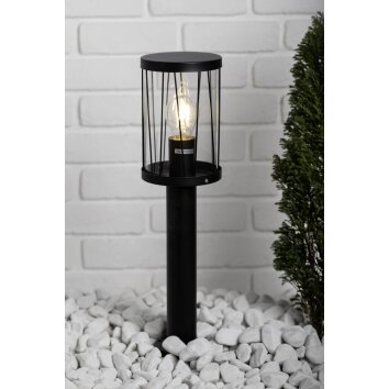Brilliant Reed Sokkellamp Zwart, 1-licht