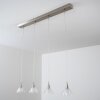 Varanasi Hanger LED Nikkel mat, 4-lichts
