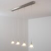 Varanasi Hanger LED Nikkel mat, 4-lichts