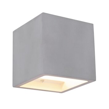 Globo TIMO Muurlamp Grijs, 1-licht