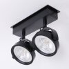 Steinhauer Mexlite Spotlamp LED Zwart, 2-lichts