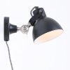Steinhauer Mexlite Muurlamp Zwart, 1-licht
