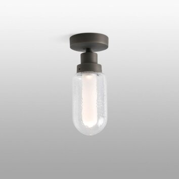 Faro Barcelona Brume Plafondlamp Brons, 1-licht