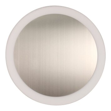 Lutec MOON Wandlamp Zilver, 1-licht