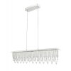 Globo SCALA Hanglamp LED Chroom, Duidelijk, 1-licht, Afstandsbediening