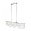 Globo SCALA Hanglamp LED Chroom, Duidelijk, 1-licht, Afstandsbediening