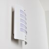 Alslev Buiten muurverlichting Wit, 1-licht, Bewegingsmelder