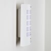 Alslev Buiten muurverlichting Wit, 1-licht, Bewegingsmelder