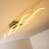 Coquitlam Plafondlamp LED Nikkel mat, 1-licht